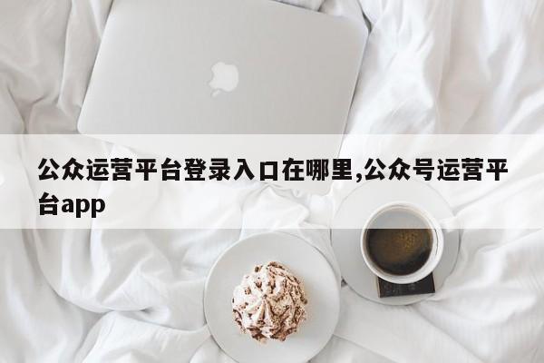 公众运营平台登录入口在哪里,公众号运营平台app